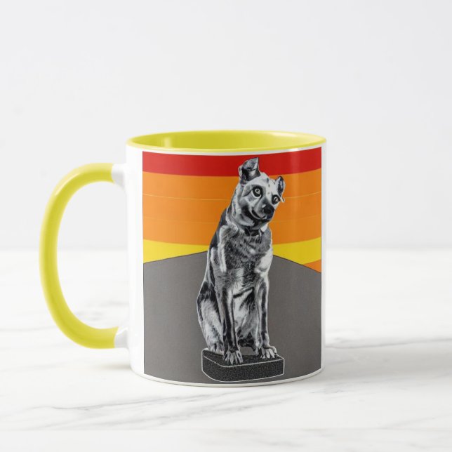 Nipper, The RCA Dog Volcanic Mug (Left)