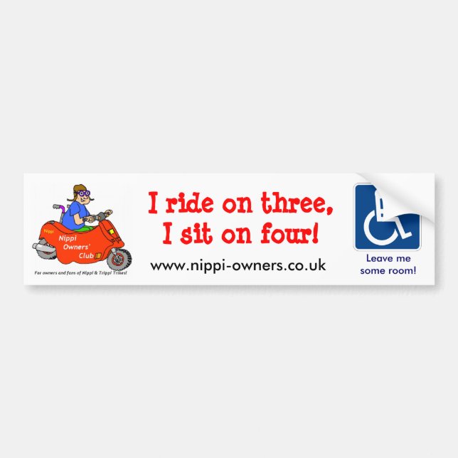 Nippi Owners' Club Trike Sticker (Front)