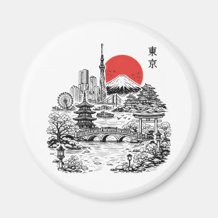 Nippon Sakura Tokyo Sakura Magnet
