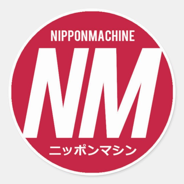 Nipponmachine Stickers (Front)