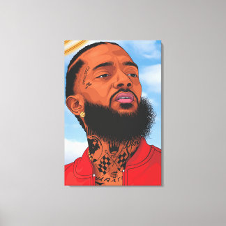 nipsey hussle canvas print