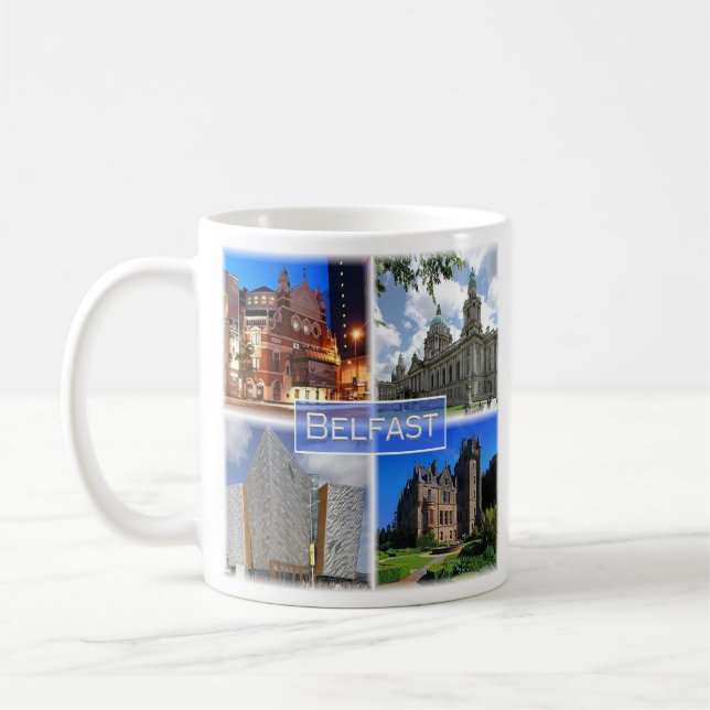NIR003 BELFAST, Northern Ireland, Coffee Mug (Left)