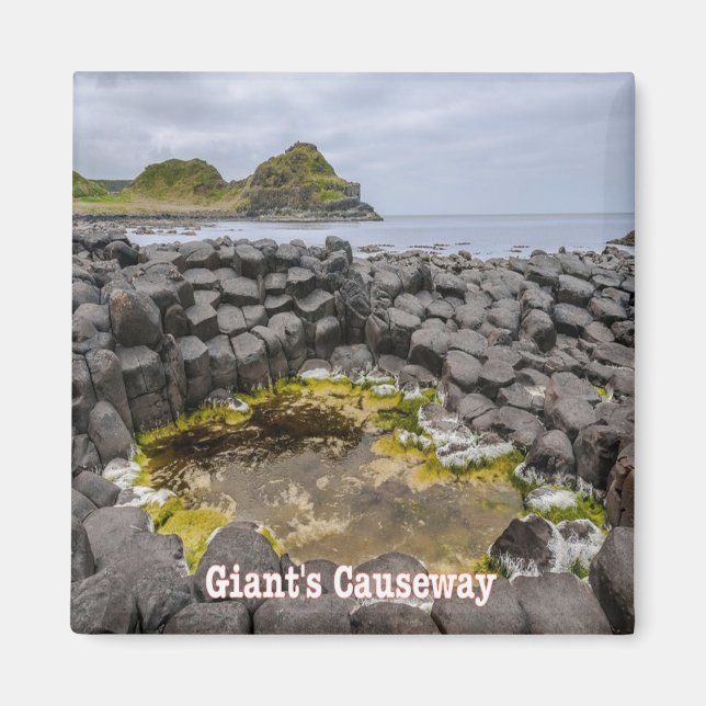 NIR005 GIANT CAUSEWAY, Northern Ireland, Fridge Magnet (Front)