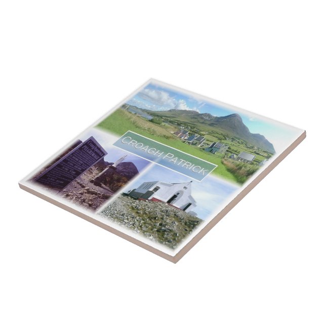NIR009 CROAGH PATRICK, Northern Ireland, Tile (Side)
