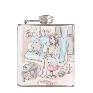 Nirakujiku Hip Flask