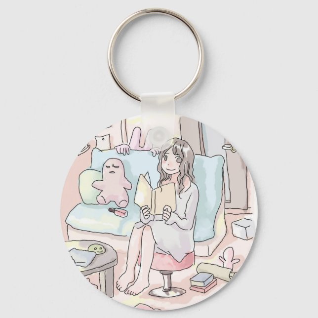 Nirakujiku Keychain (Front)