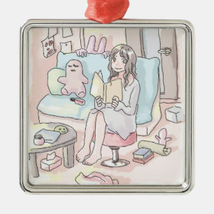 Nirakujiku Metal Ornament
