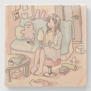 Nirakujiku Stone Coaster