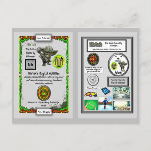 Nirtak Presents Nihonium Trading Card