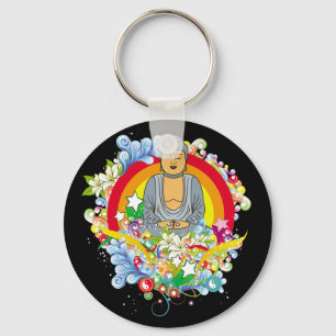 Nirvana Buddha Keychain