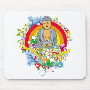 Nirvana Buddha Mouse Pad