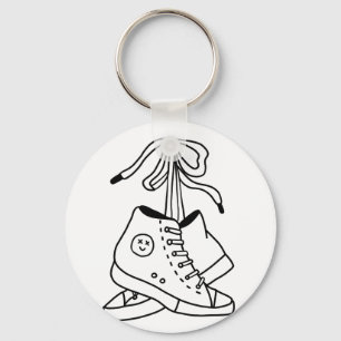 NIRVANA CONVERSE, CONVERSE, SNEAKERS, CUTE DESIGN KEYCHAIN