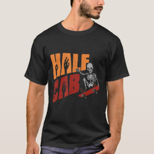 Nirvana half cab skateboard t-shirt