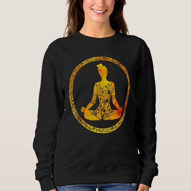 Nirvana Yoga Body Sweatshirt (Front)
