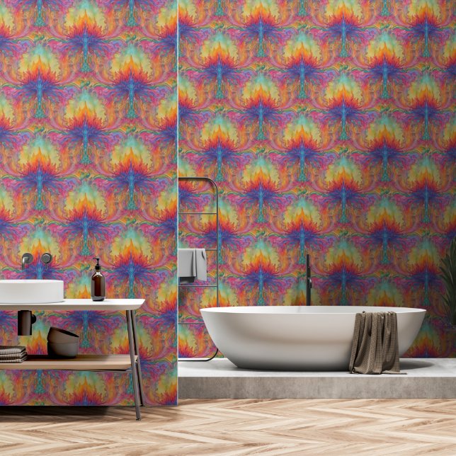 Nirvanic Fire Wallpaper (Bathroom)