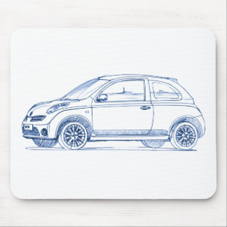 Nis Micra 2008 Mouse Pad