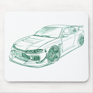 Nis Silvia S15 Drift custom Mouse Pad