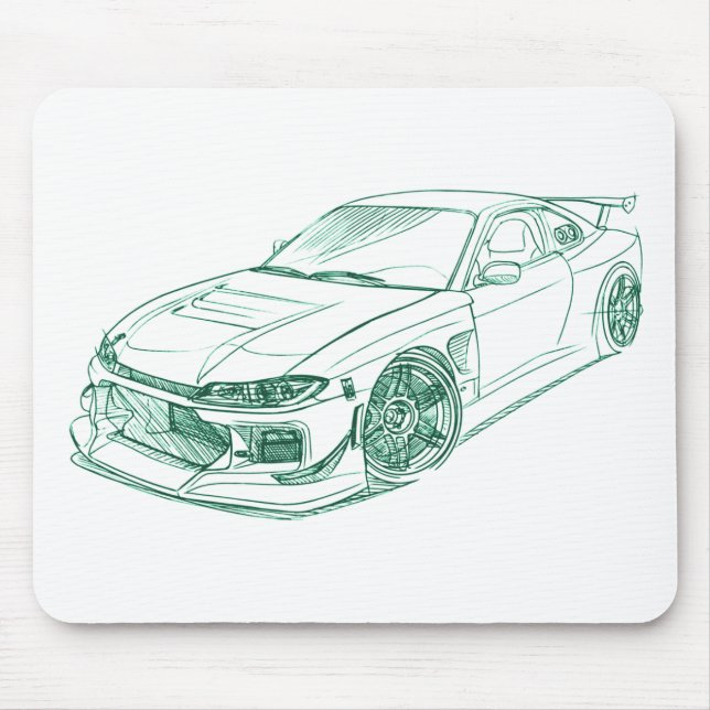Nis Silvia S15 Drift custom Mouse Pad (Front)