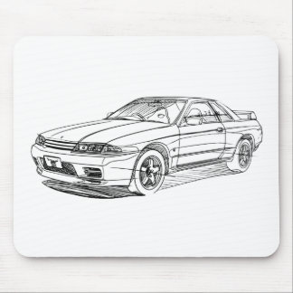 Nis Skyline GTR R32 Mouse Pad