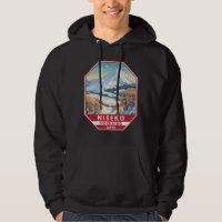 Niseko Hokkaido Japan Winter Travel Art Vintage