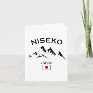 Niseko Japan Ski Resort Hokkaido Japanese Mountain Card