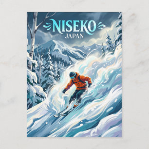 Niseko Ski Resort Japan Postcard