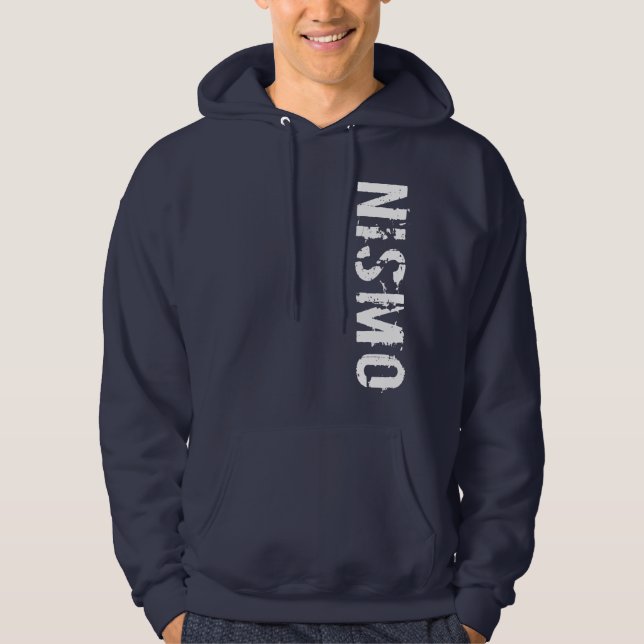Nismo Vert Logo T-Shirt Hoodie (Front)