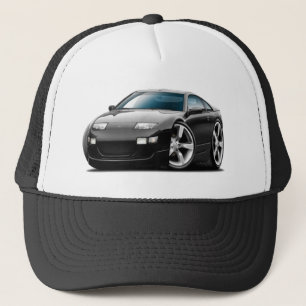 Nissan 300ZX Black Car Trucker Hat