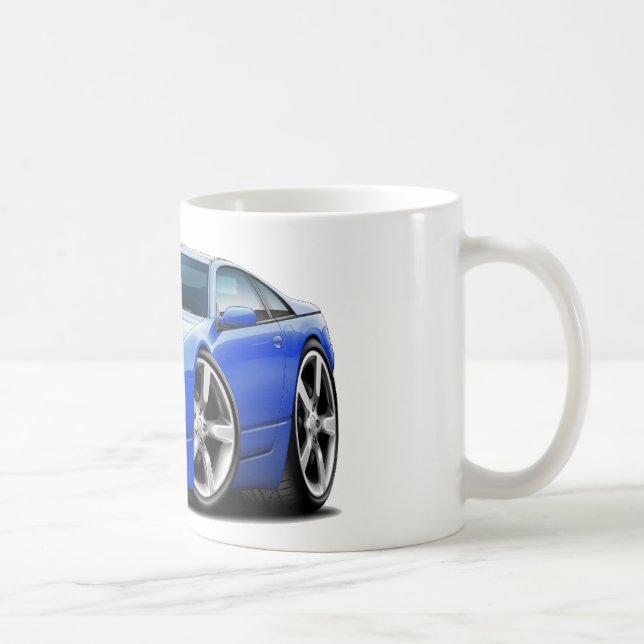 Nissan 300ZX Blue Car Coffee Mug (Right)