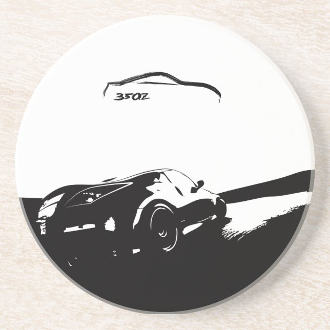 Nissan 350z Rolling Shot Coaster (Front)