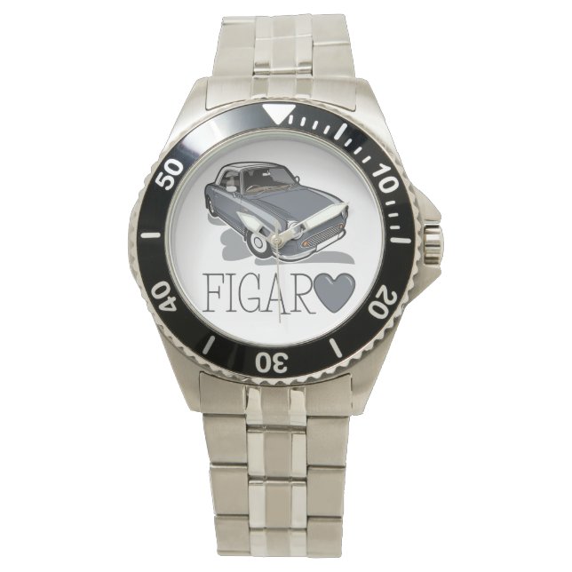 Nissan Figaro Lapiz Grey Watch (Front)