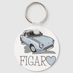 Nissan Figaro Pale Aqua Keychain