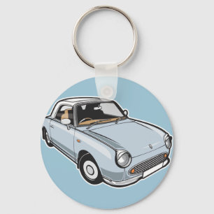 Nissan Figaro Pale Aqua Keychain