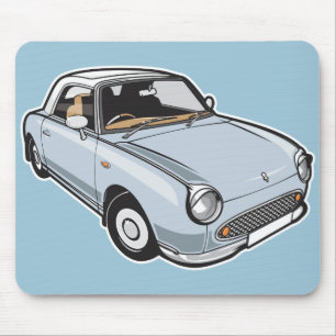 Nissan Figaro Pale Aqua Mouse Pad