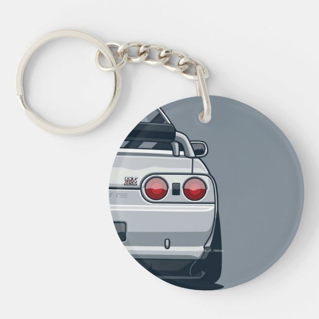 Nissan GTR R35, car,Acrylic keyring (Front)
