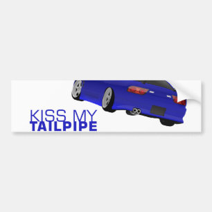 Nissan s13 (180sx/200sx/240sx) - Blue Bumper Sticker