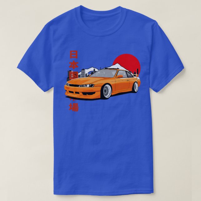 Nissan Silvia s14 kouki 1 T-Shirt (Design Front)
