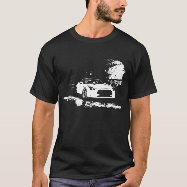 Nissan Skyline Front View T-Shirt (Front)