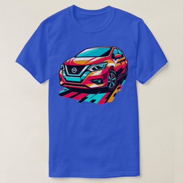 Nissan Versa 7 T-Shirt (Design Front)