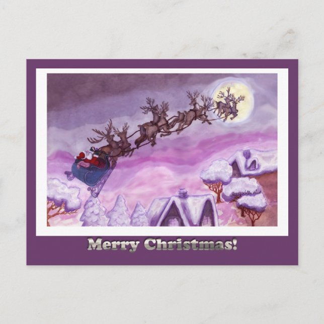 Nite Before Christmas Postcard - Customized (Front)