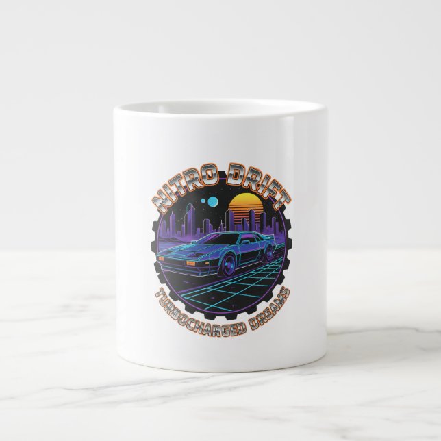 Nitro Drift Large Coffee Mug (Front)