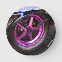 NITRO MILITIA mancave acrylic wall clock