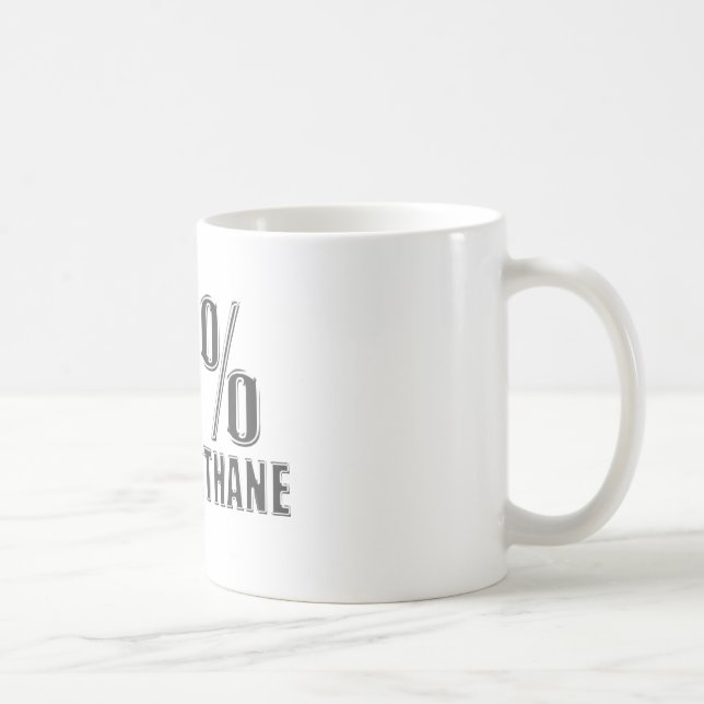 Nitromethane drag racing fuel coffee mug (Right)