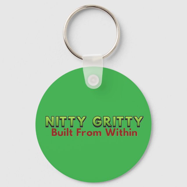 Nitty Gritty Key Chain  (Front)