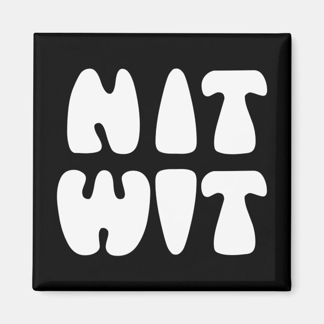 NITWIT MAGNET (Front)