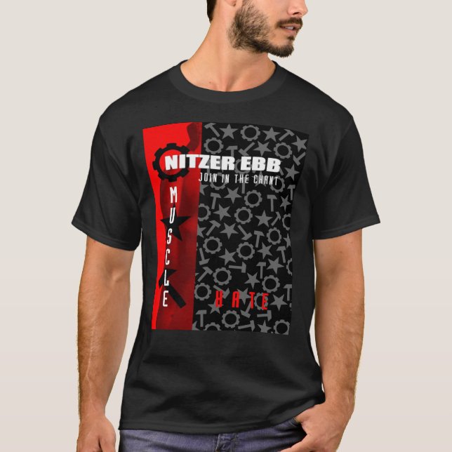 Nitzer Ebb - Join In The Chant - Muscle And Hate.  T-Shirt (Front)
