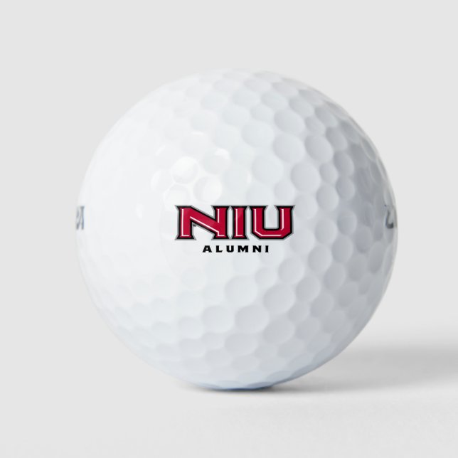 NIU Alumni Golf Balls (Front)