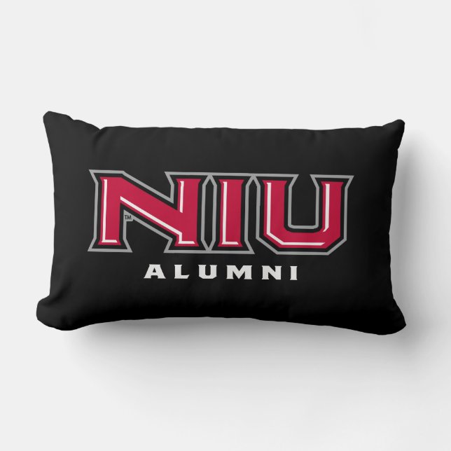 NIU Alumni Lumbar Pillow (Front)