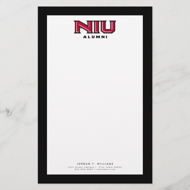 NIU Alumni Stationery (Front)