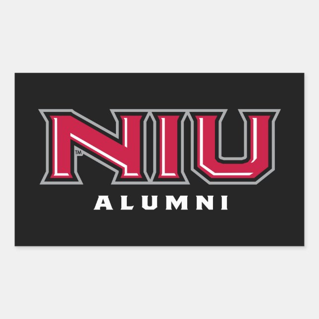 NIU Alumni Sticker (Front)